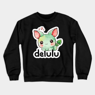 Delulu Kawaii Monster Pals Crewneck Sweatshirt